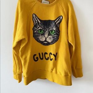 Gucci Mystic Cat Sweatshirt.